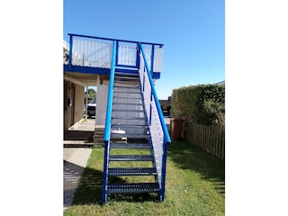 Aufgang zur Dachterrasse