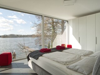 Aufwachen mit Blick auf den Teupitz See