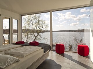 Aufwachen mit Blick auf den Teupitz See