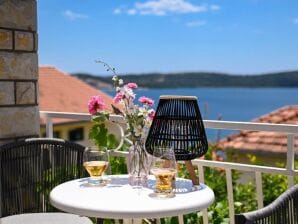 Two bedroom apartment with terrace and sea view Trogir A-24144-a
