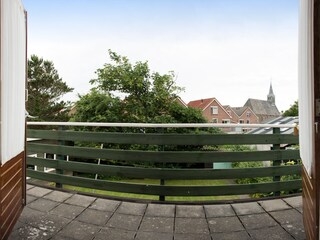 Balkon Gartenseite.