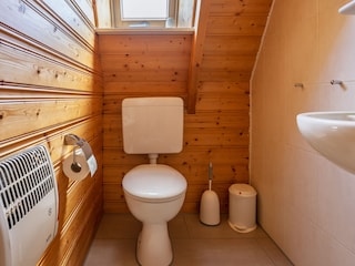 Toilette im Obergeschoss