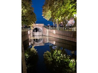 Altes Siel in Greetsiel am Abend