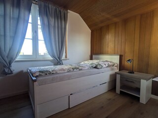 Schlafzimmer 1 auf Parterre