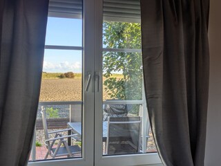 Blick aus Schlafzimmer 1