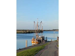 Hafen Greetsiel im Spätsommer