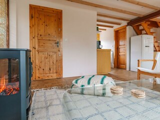 Gemütliche Sitzecke mit Elektrokamin