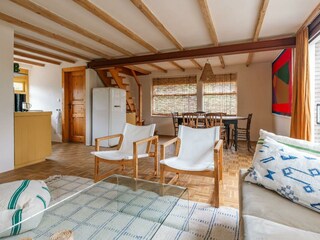 Das stilvoll eingerichtete Wohnzimmer