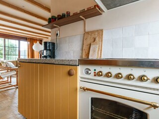 Die offene Küche mit allem Komfort