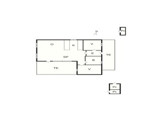 Vakantiehuis Trend Grondplan 3