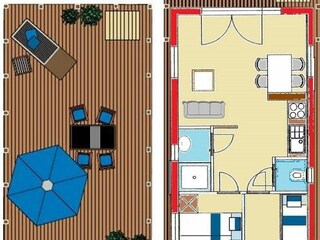 Blatic Goose im Grundriss -