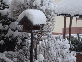 Eingang  im Winter