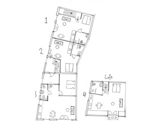 Appartamento per vacanze Domburg Pianta del piano 20