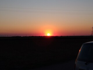 Sonnenuntergang in Apulien