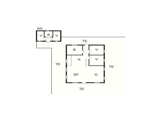 Ferienhaus Vaeggerløse Grundriss 25
