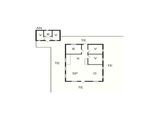 Ferienhaus Vaeggerløse Grundriss 25