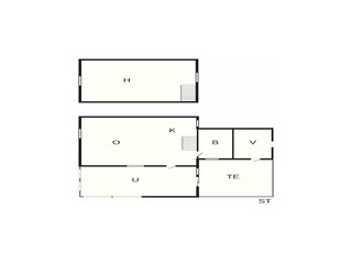 Vakantiehuis Halmstad Grondplan 25