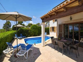 Casa de vacaciones Cala Santanyí Grabación al aire libre 16