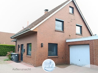 Ferienhaus Teich und meehr - Außenansicht