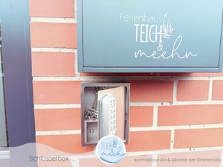 Ferienhaus Teich und meehr - Schlüsselbox