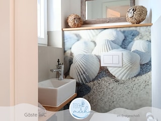 Ferienhaus Teich und meehr - EG Gäste-WC