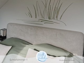 Ferienhaus Teich und meehr - Schlafzimmer 1