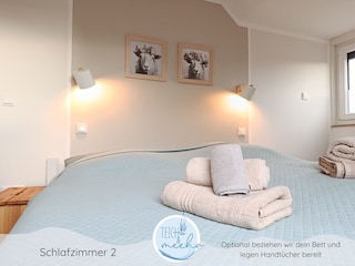 Ferienhaus Teich und meehr - Schlafzimmer 2