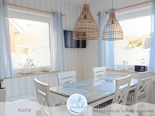 Ferienhaus Teich und meehr - Separate Küche