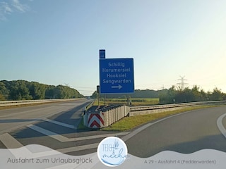 Ferienhaus Teich und meehr - Ausfahrt zu deinem Urlaub
