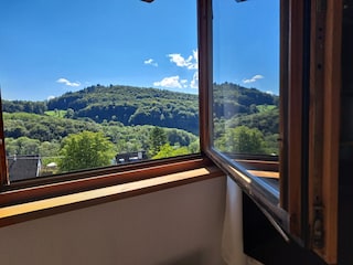 Blick aus dem Fenster