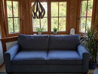 Schlafsofa im Esszimmer