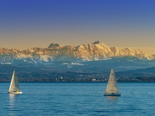 Bodensee und Säntis
