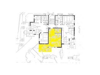 Grundriss Wohnung Gelb