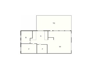 Ferienhaus Voerladegård Grundriss 2