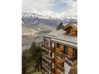 Apartment Veysonnaz Außenaufnahme 2