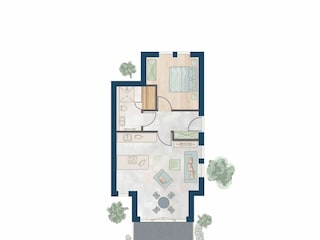 Ferienwohnung Büsum Grundriss 13