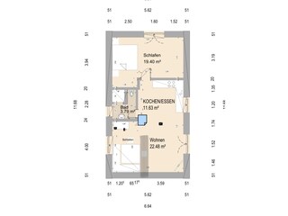 Casa de vacaciones Afete Plano de planta 31