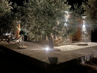 Terrace in the night