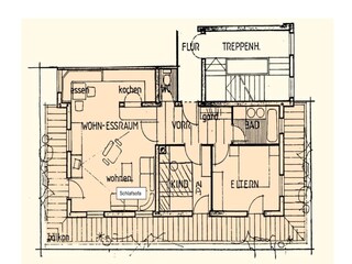 Appartement Mittersill Grondplan 39