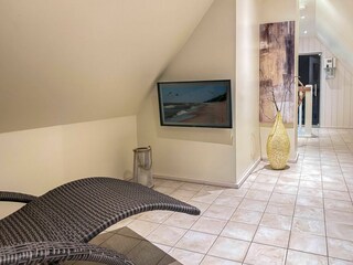 TV im Wellnessbereich