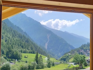 Blick aus dem Schlafzimmer