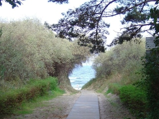 Strandzugang zur Ostsee