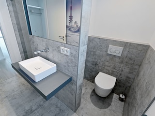 Badezimmer unten mit Dusche