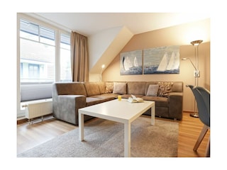 Papillon Whg. 9/7, Silbermöwe - Blick auf den gemütlichen Wohnbereich