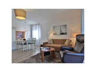 Ostseegarten - Blick auf den offenen Wohn-/ Essbereich