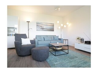 Weiße Villen Whg. 03 - Blick auf den Wohnbereich