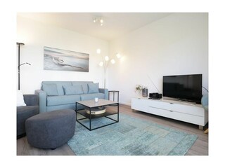 Weiße Villen Whg. 03 - Blick auf den Wohnbereich