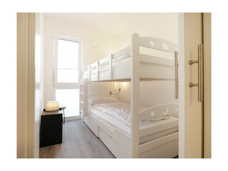 Weiße Villen Whg. 03 - Blick in das Kinder-/ Gästezimmer