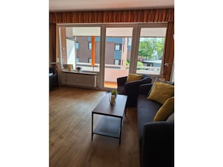 Blick auf den Balkon