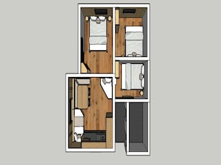 Casa de vacaciones Ried im Zillertal Plano de planta 22